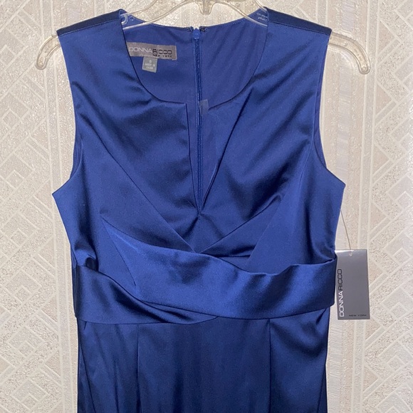 Beautiful Blue Dress by Donna Ricco NEW w/tags - Picture 11 of 15